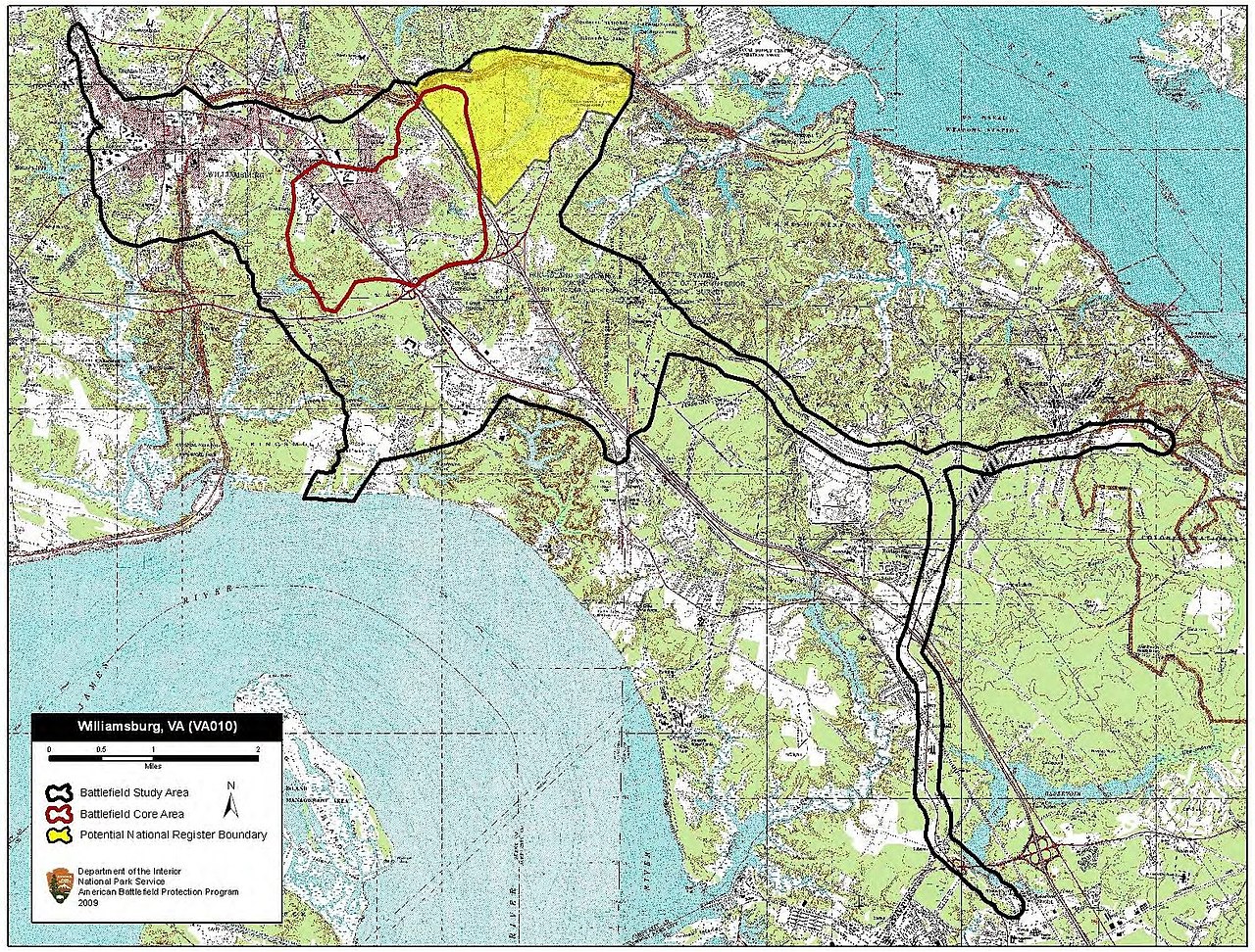 Battlefield map
