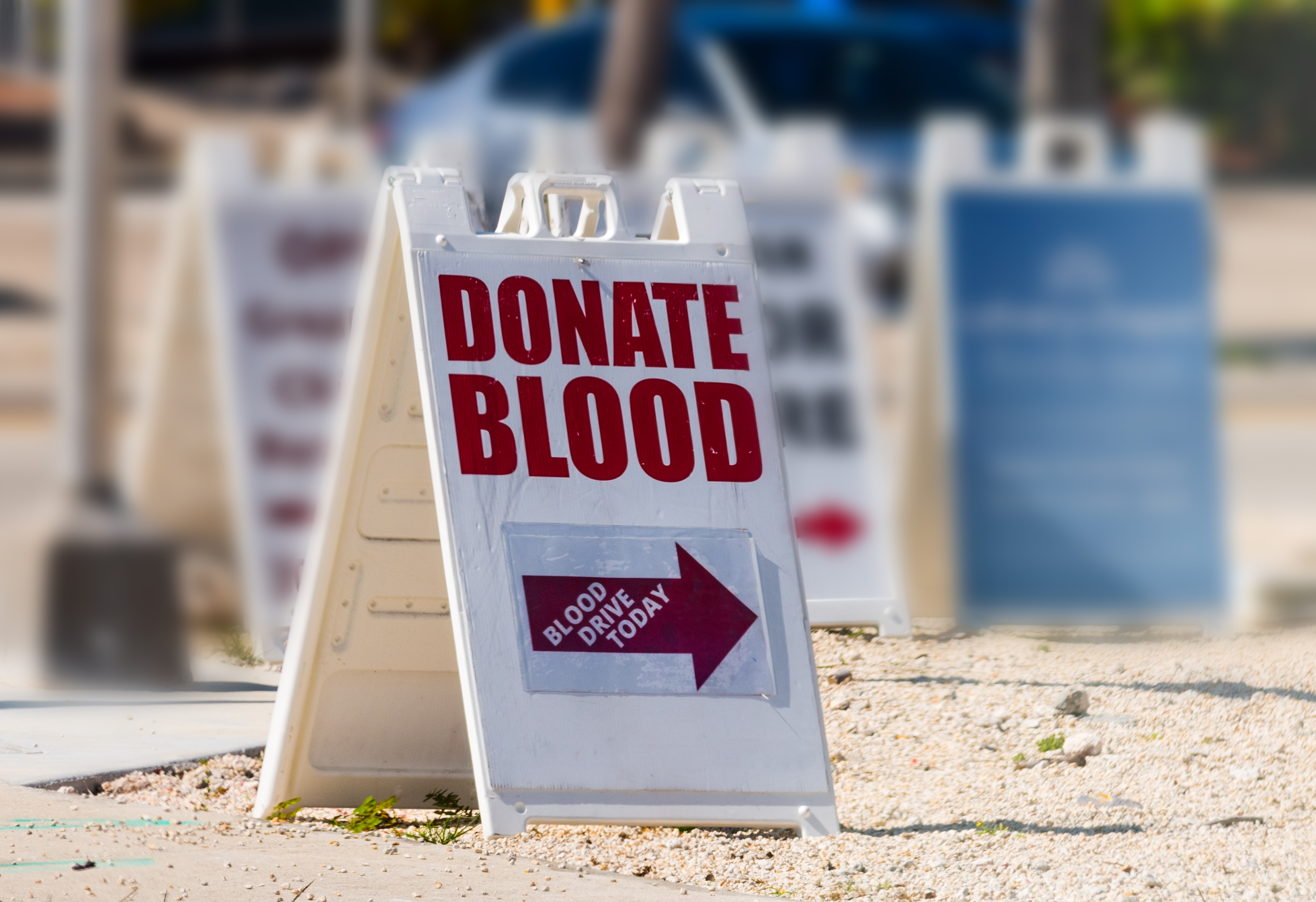blood donation site