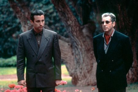 On the set of The Godfather: Part III