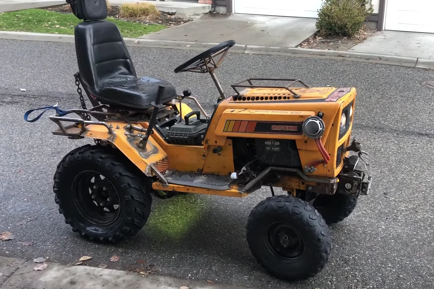 Lawns? Where we're going we don't need lawns.