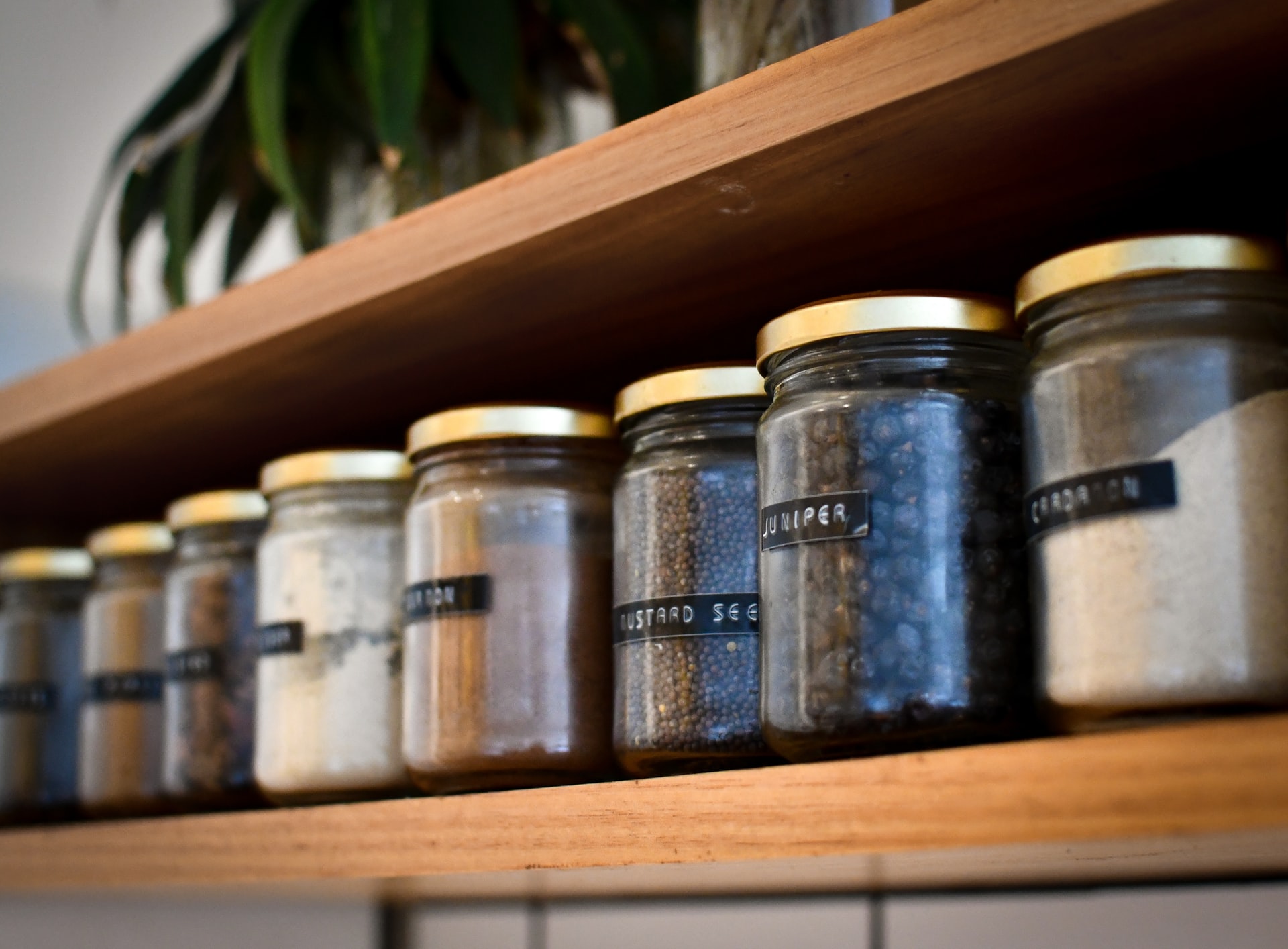 Pantry shelves