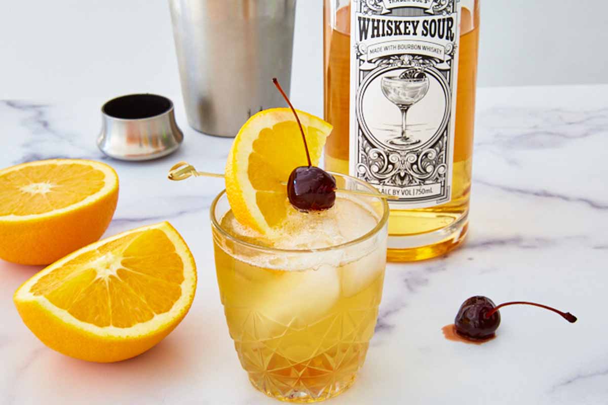 Trader Joe's Whiskey Sour