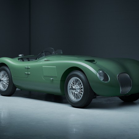 Jaguar C-type continuation race car