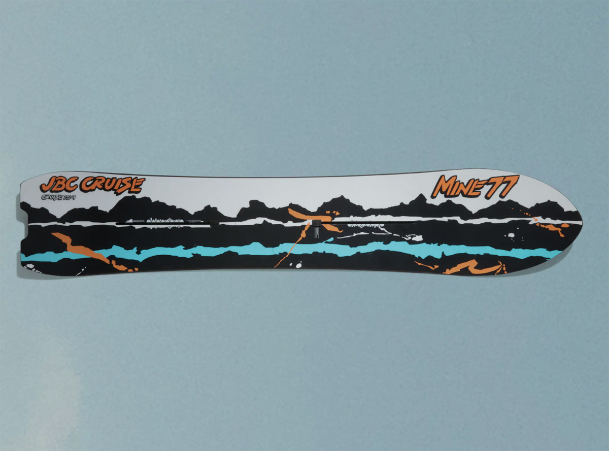 burton mine77 jbc cruise snowboard
