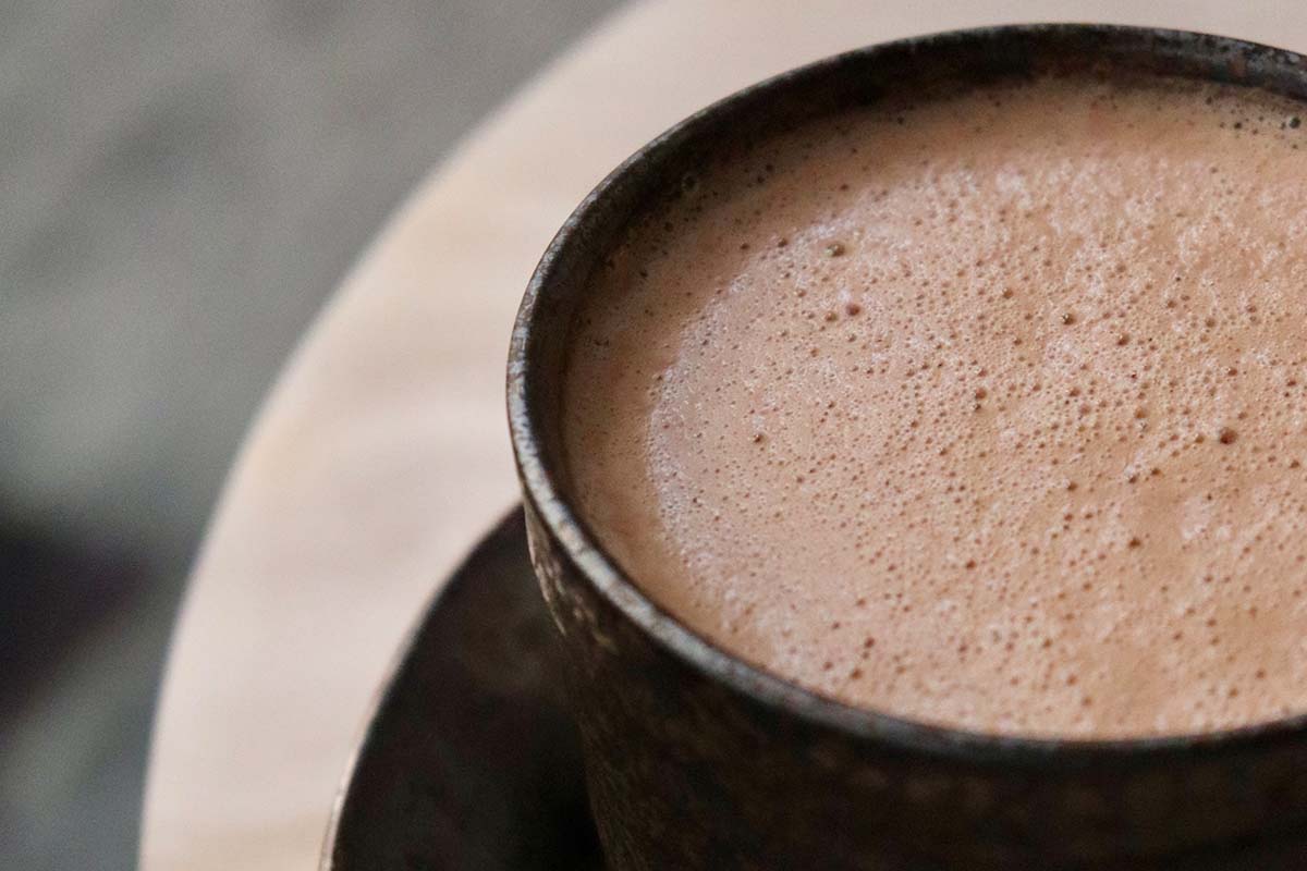Grown up hot chocolate