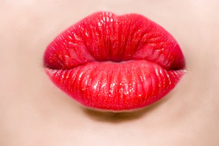 pouty lips