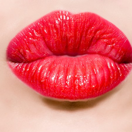 pouty lips