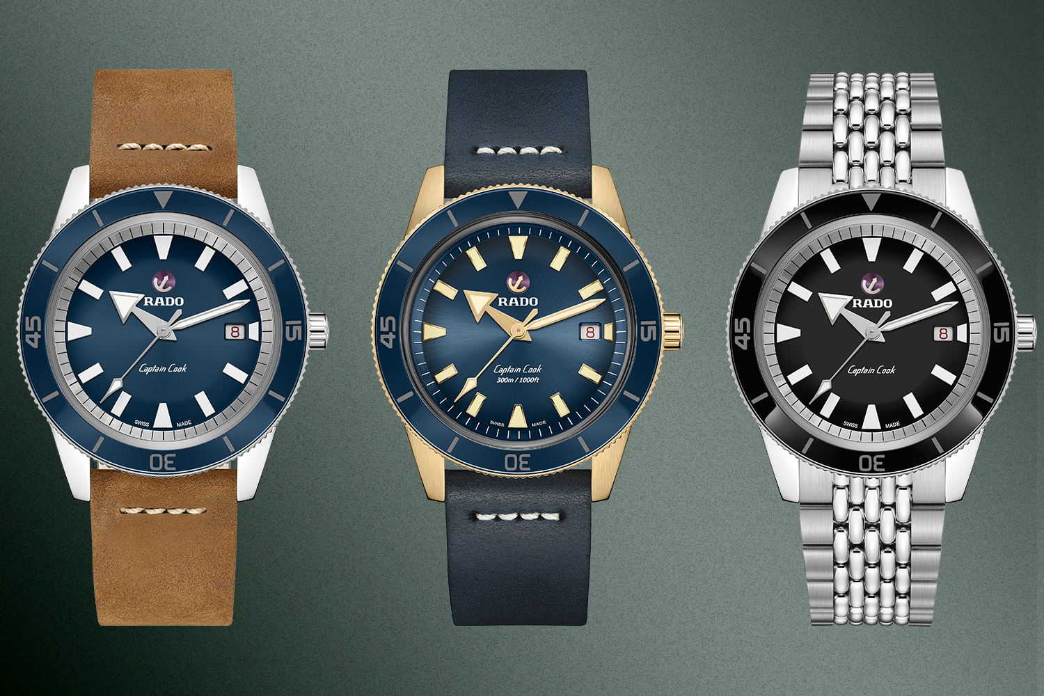 Rado Captain Cook watches discount