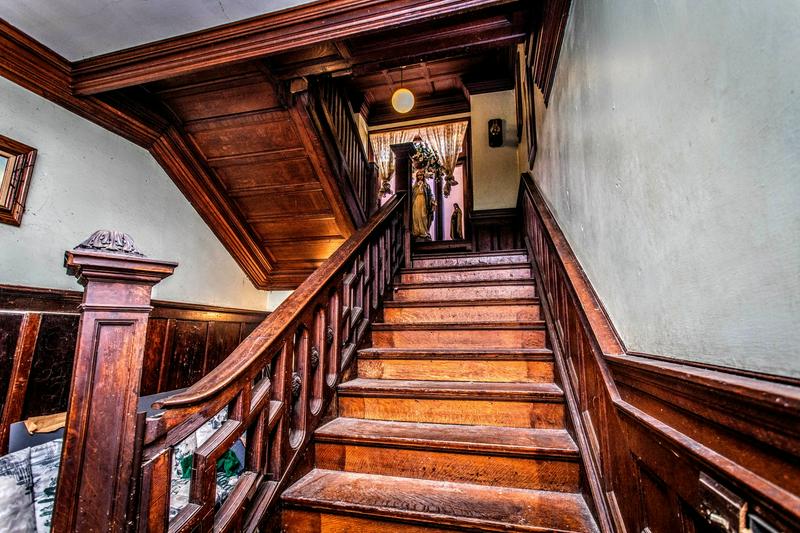 Inside the mansion