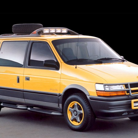 Dodge Caravan off-road minivan