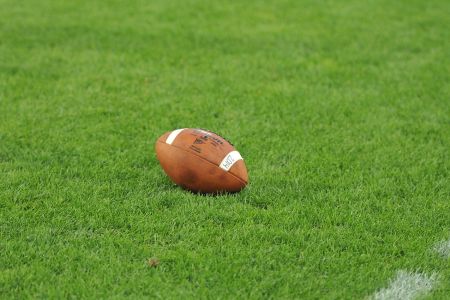 football on a field
