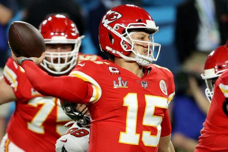 Pat Mahomes Super Bowl LV