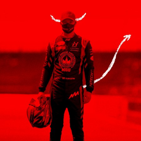 nikita mazepin as the devil
