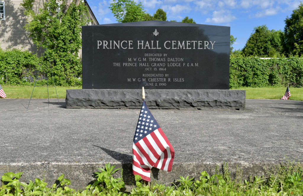 Memorial Day Ceremony At Prince Hall Cemetery