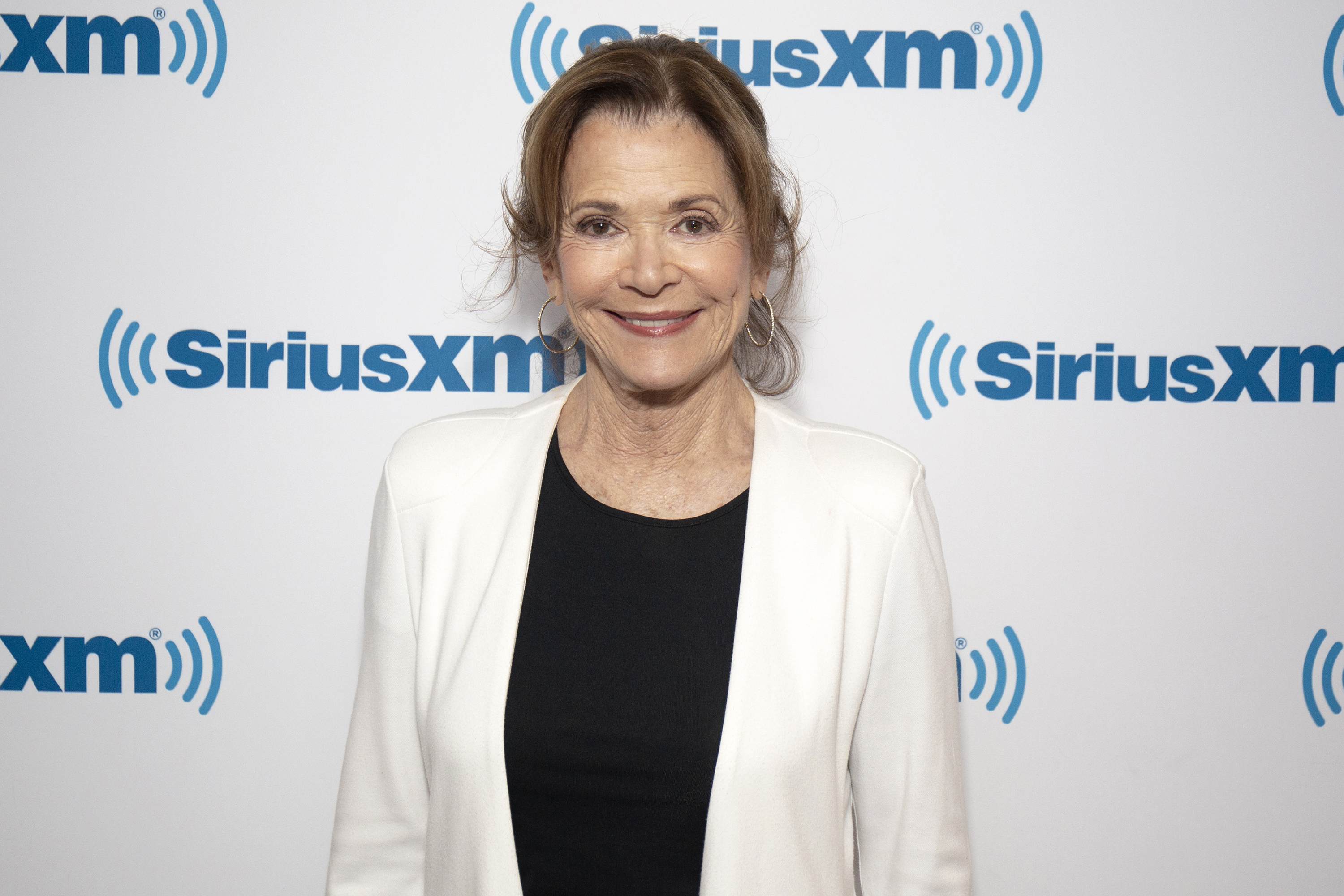 Jessica Walter visits SiriusXM Studios on June 12, 2019 in New York City.