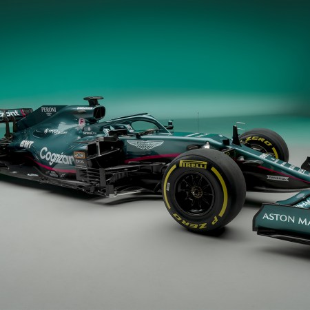 Aston Martin's new F1 car