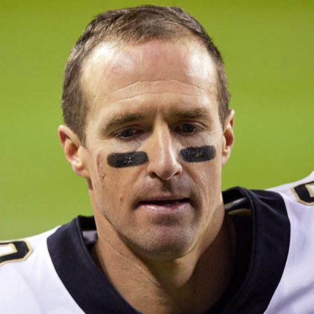 Former New Orleans Saints quarterback Drew Brees