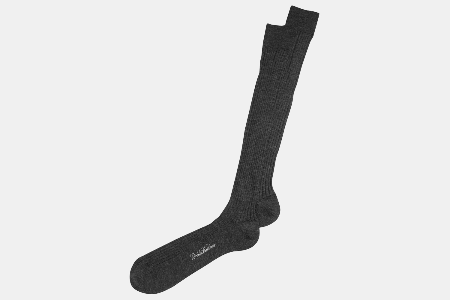 Brooks Brothers men's over calf socks