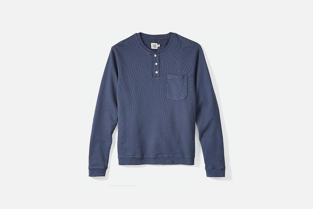 Flint and Tinder Henley Sweatshirt