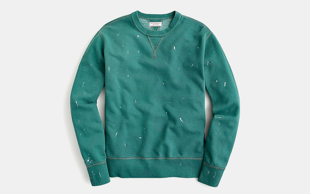 J.Crew Wallace & Barnes Fleece Sweatshirt