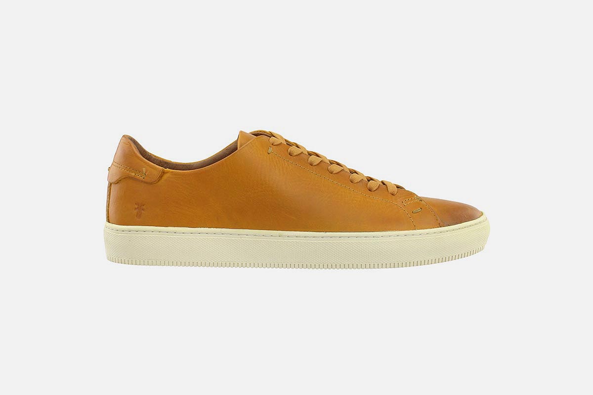 one shoe of the Frye Astor Lace Sneakers