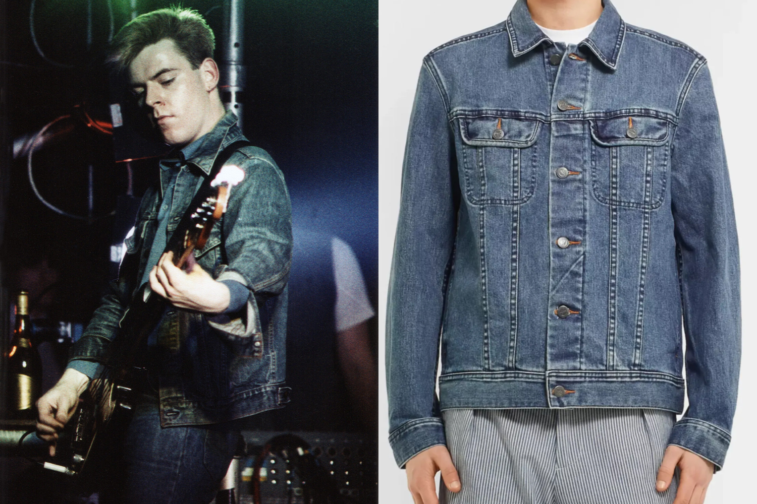 The double denim ensemble