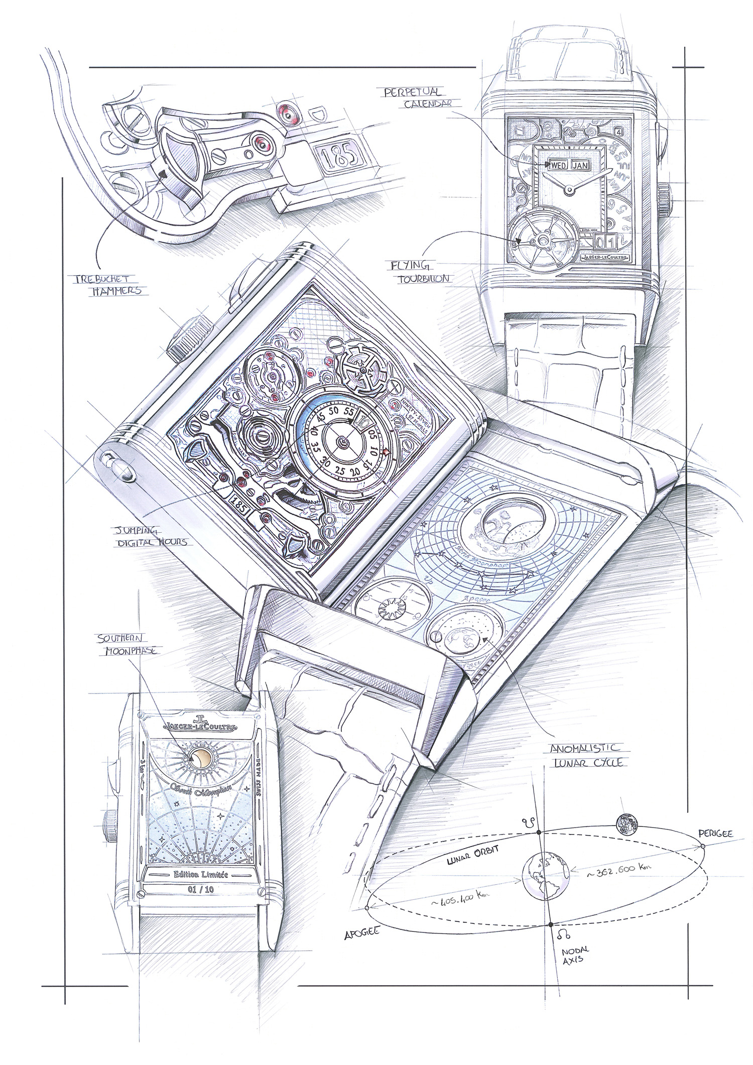 Jaeger-LeCoultre Reverso Hybris Mechanica Calibre 185