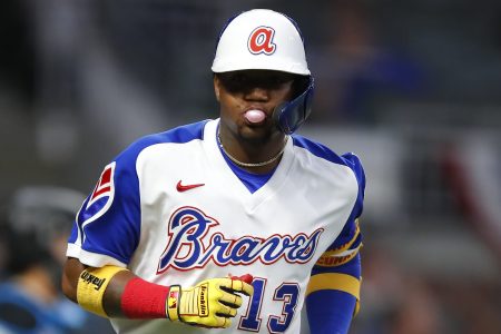 Ronald Acuna Jr. of the Atlanta Braves