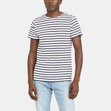 Armor Lux Short Sleeve Marinière Hoëdic Héritage T-Shirt