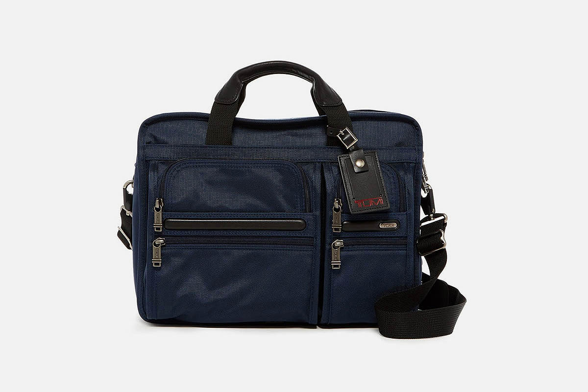 Tumi Expandable Organizer Nylon Computer Brief