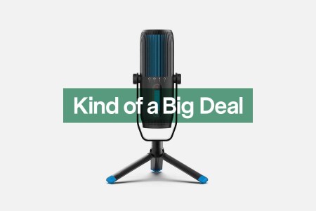 A JLab Audio USB microphone, now on sale at Amazon