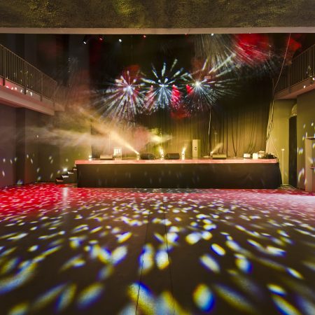 View of the interior of the new Berlin cultural club Hole 44 on April 21, 2021 in Berlin, Germany. After the end of the restrictive measures of the federal government, events such as concerts, parties and other cultural events are planned here.
