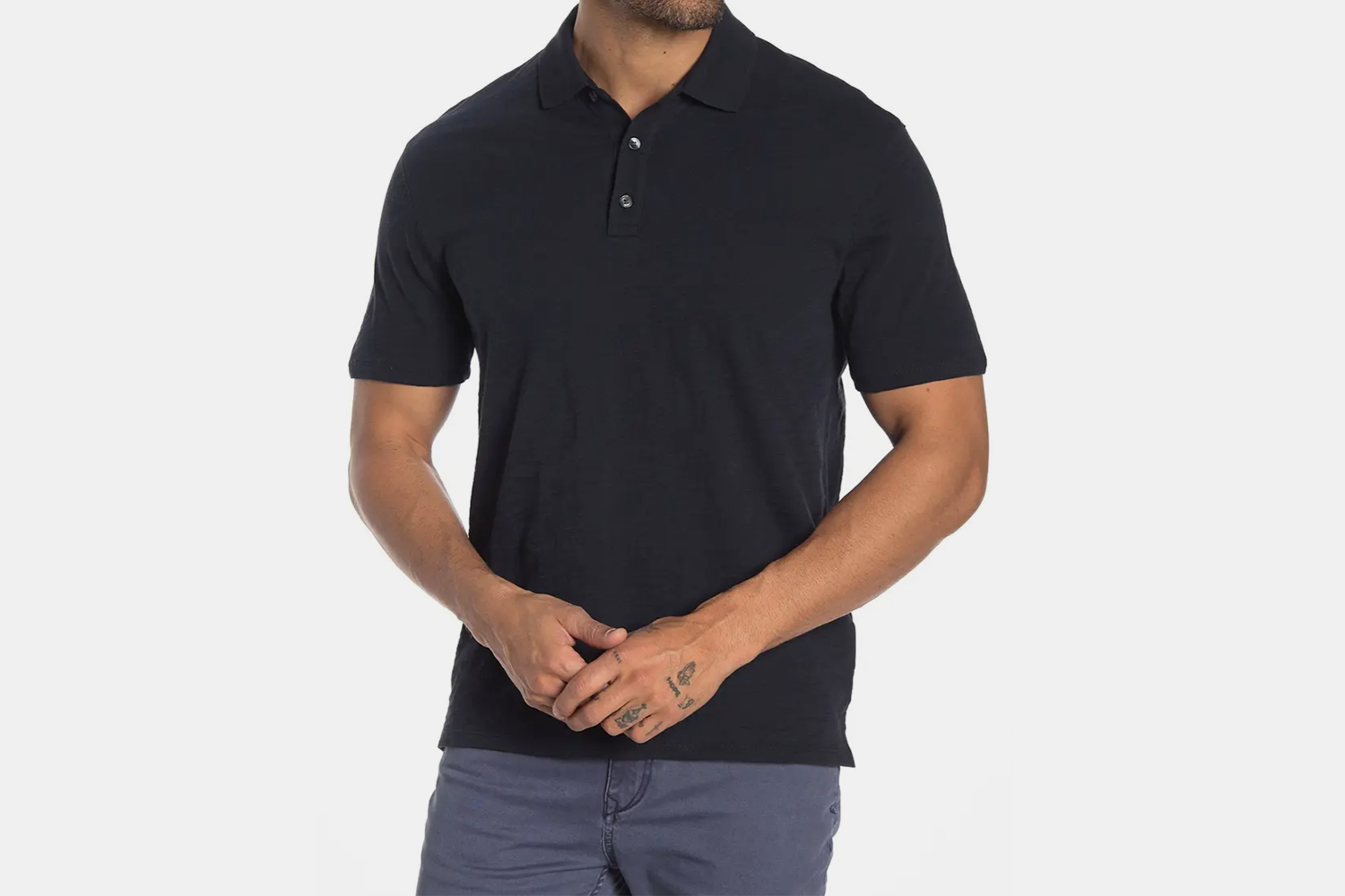 Vince Short Sleeve Slub Polo