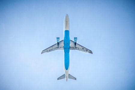 Jet seen from below