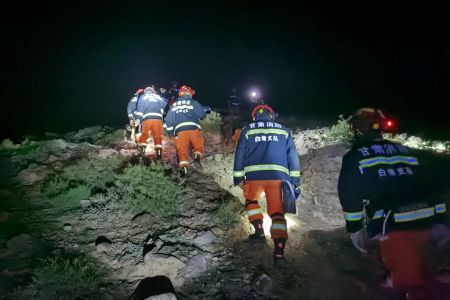 Gansu search party