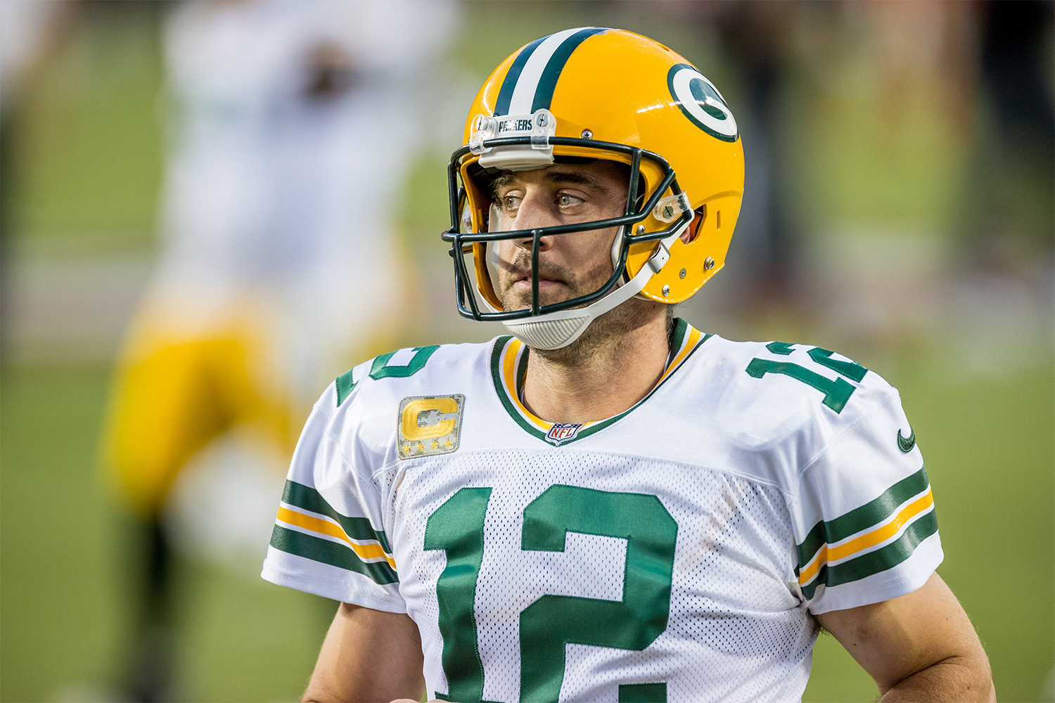Green Bay Packers quarterback Aaron Rodgers. If the QB wants, he could opt out and still make $20 million in 2021.