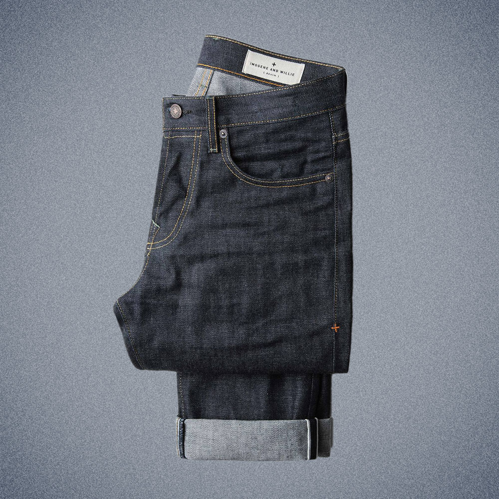 Imogene + Willie Barton Slim Indigo Rigid Denim