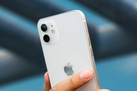 close-up of the Apple iPhone 12 - a new security flaw was just fixed for the phone's operating system