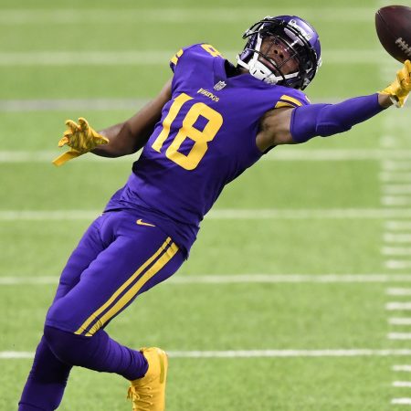 Justin Jefferson of the Minnesota Vikings