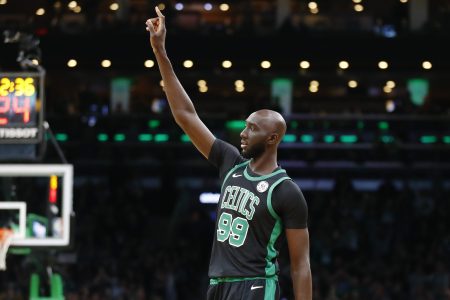 Tacko Fall of the Boston Celtics