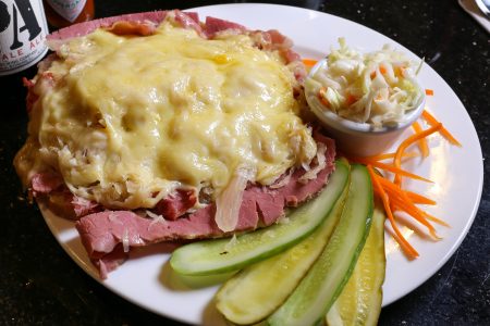 How to Make the Melted-Cheese Miracle That Is an Open-Faced Reuben Sandwich