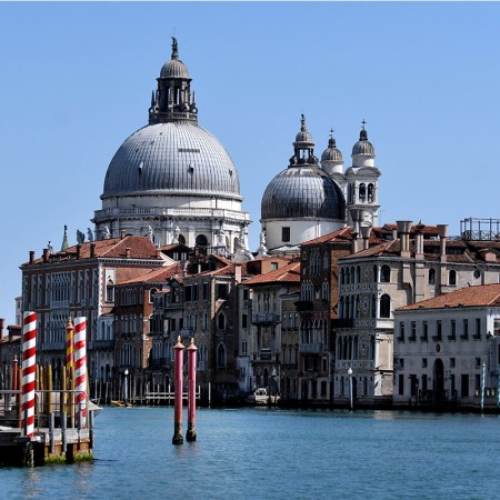 Venice canals during the coronavirus pandemic