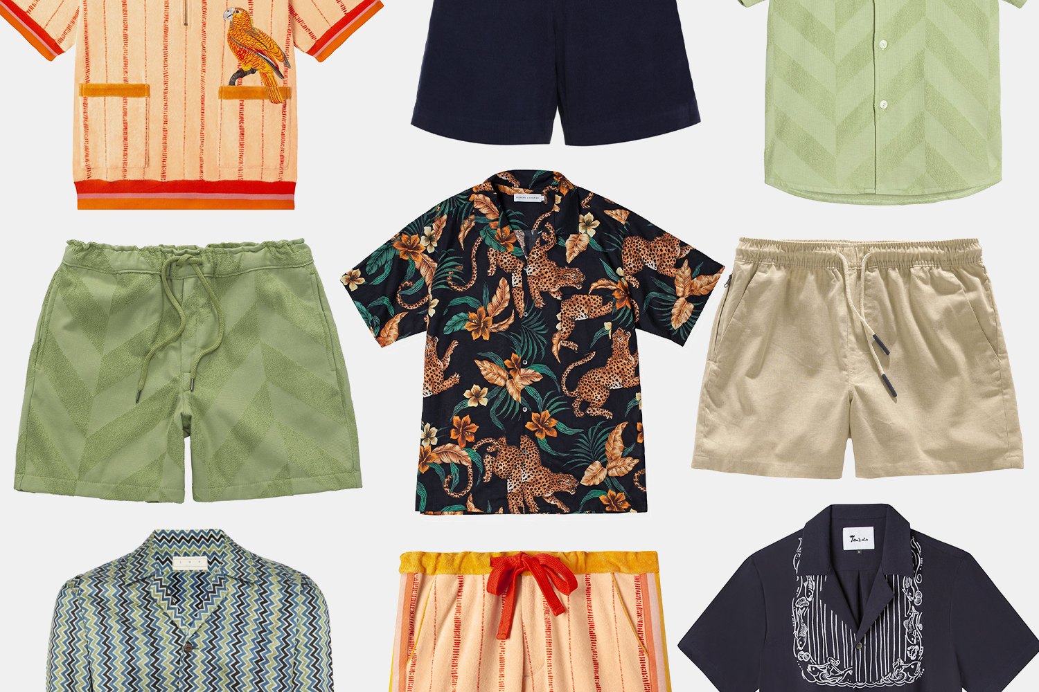 Luxury resort wear