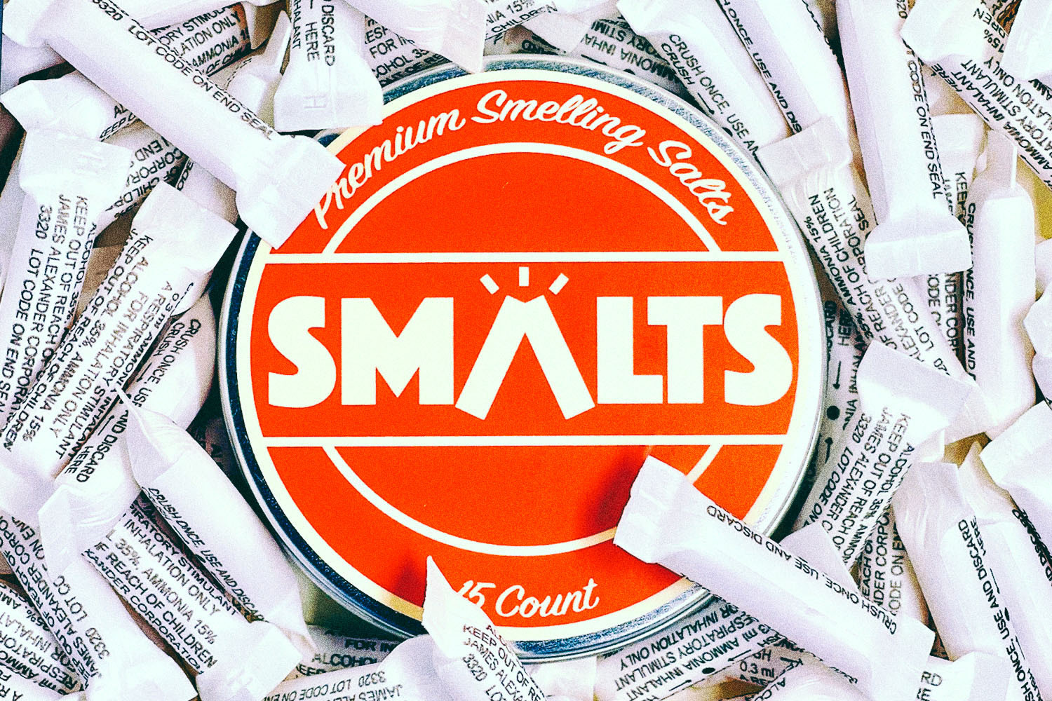 smalts smelling salts