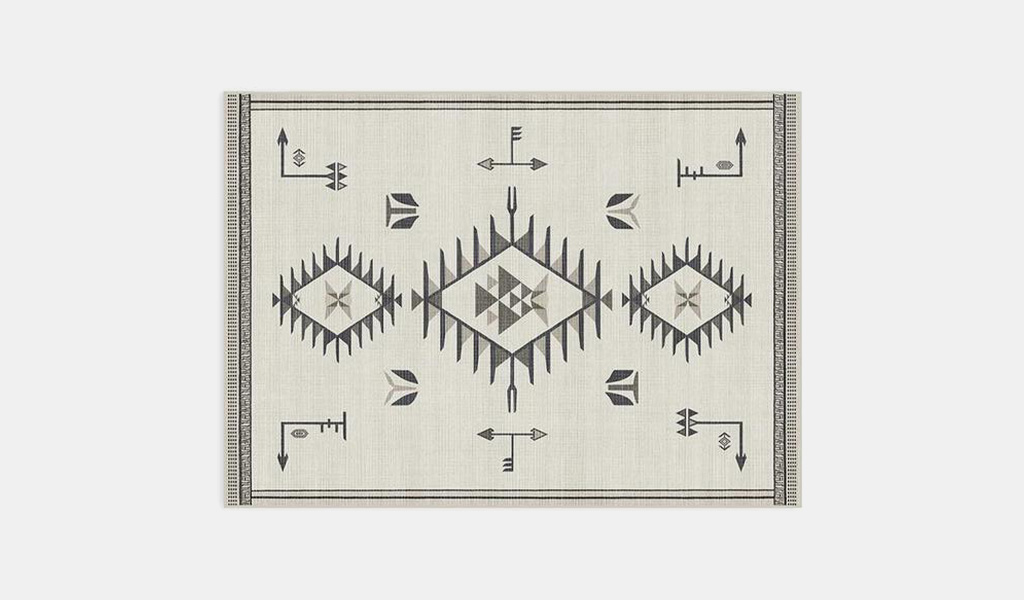 Ruggable The Child Black & Cream Rug