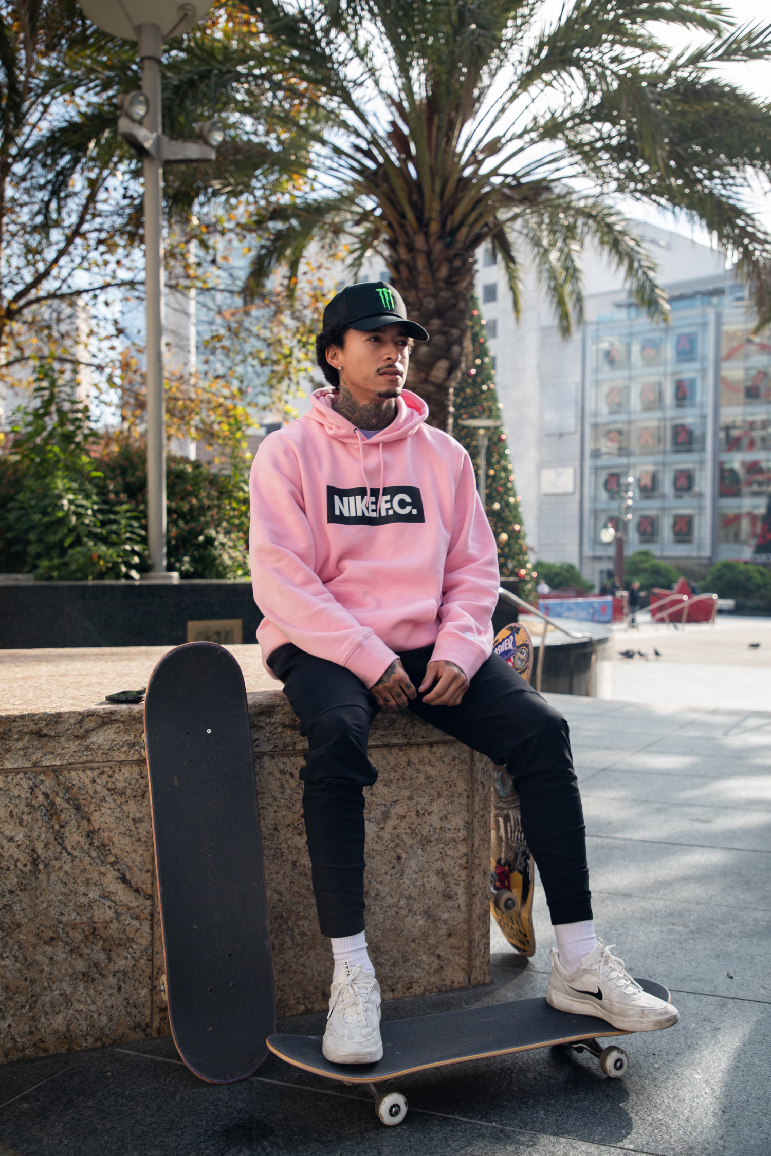 US Olympic skateboarder Nyjah Huston