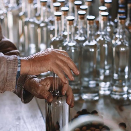 Crafting and bottling rakija, a fruit spirit from the Balkans