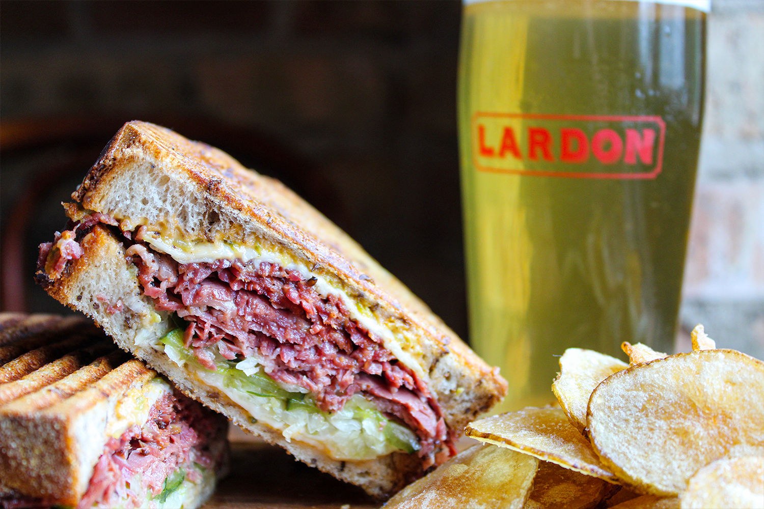 A Lardon Reuben