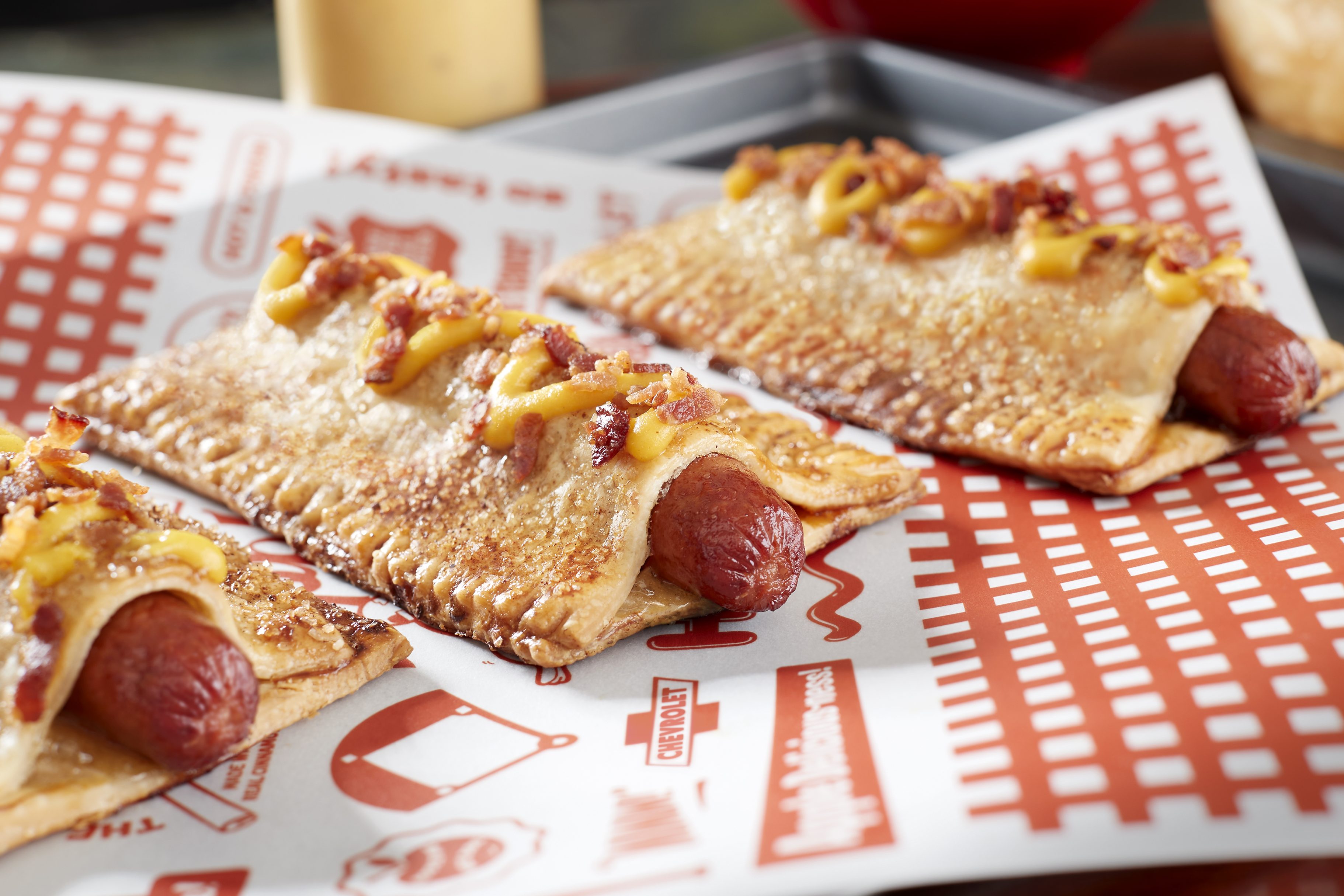 Guy Fieri’s Apple Pie Hot Dog Is Peak Guy Fieri