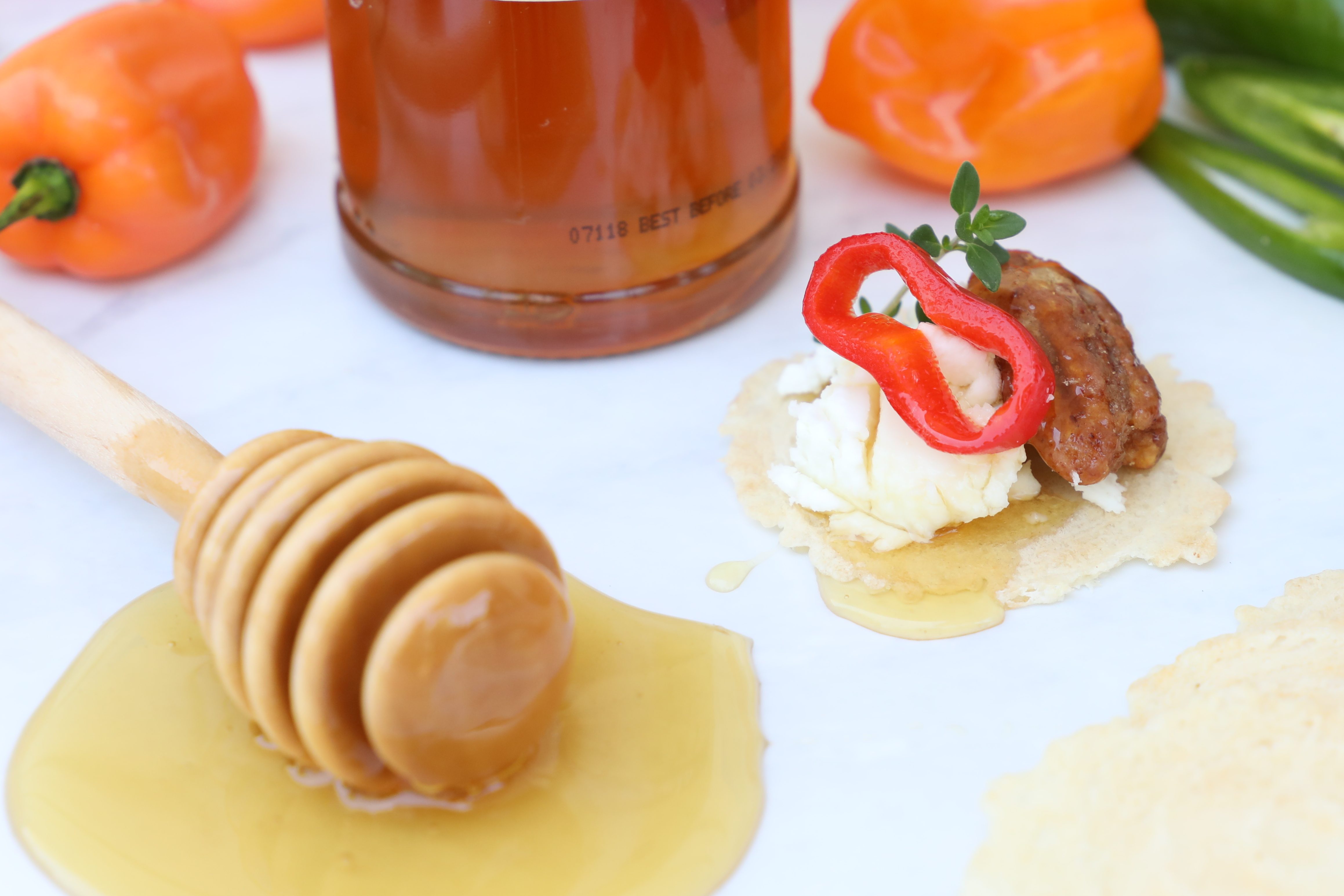 Help Out the Bee Population By Making Your Own Hot Honey at Home